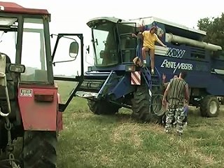 On The Farming Machine (farming Machine Porn)